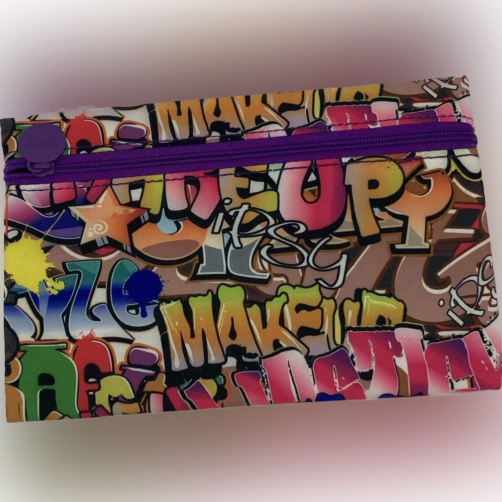 IPSY Cosmetics Makeup Bag - Graffiti Print